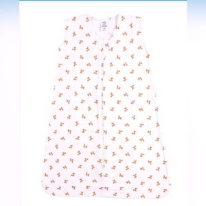 Luvable Friends Fox Sleeveless Jersey Wearable Blanket NWT